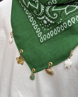 Foulard Bandana charms à personnaliser