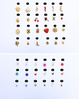 Collier Perles Blanches Charms à personnaliser