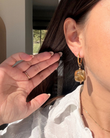 Recharges Boucles d'oreilles Alba - Big Perles Carrées