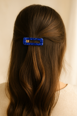 Barrette Rectangle – Attache Crocodile - 8 Coloris