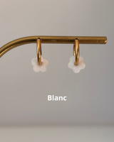 Mini Recharges Boucles d’oreilles fleurs - pampilles en résine