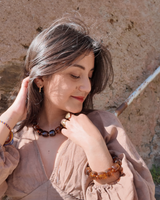Bracelet Alba perles marbrées