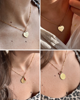 Collier personnalisé – médaille à graver