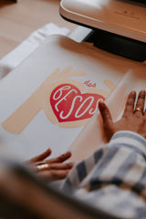 T-SHIRT des besos en blanc & écru