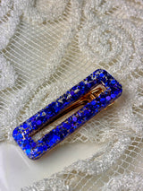 Barrette Rectangle – Attache Crocodile - 8 Coloris