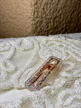 Barrette Rectangle – Attache Crocodile - 8 Coloris