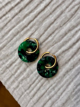 Boucles d’oreilles rondes - Acétate de Cellulose