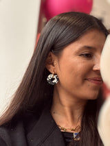 Boucles d’oreilles rondes - Acétate de Cellulose