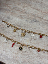 Collier à personnaliser - Aurélie – Chaîne & Pampilles au choix