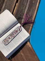 Marque page en Résine – Mélange de couleurs & Éclats de Pierre