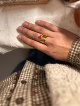 Bague personalisée : compose ta bague avec 1 à 3 pampilles