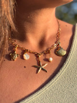 Collier à personnaliser - Aurélie – Chaîne & Pampilles au choix
