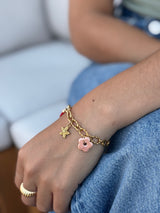 Bracelet à personnaliser - Aurélie – Chaîne & pampilles au choix