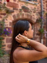 Joncs - Bracelet ajustable en acier inoxydable - 2 modèles