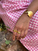 Joncs - Bracelet ajustable en acier inoxydable - 2 modèles