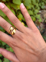 Bagues en acier inoxydable – Étoile de mer, Fleur, Gouttes ou Texturée