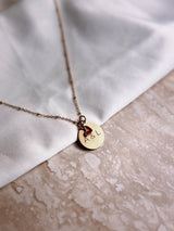 Collier personnalisé – médaille à graver