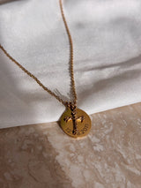 Collier personnalisé – médaille à graver