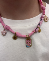 Collier Charms Bandana à personnaliser