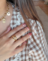 Bague Livia - acier inoxydable