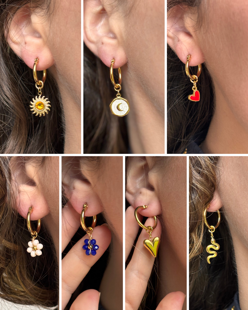 Boucles d’oreilles Pampilles - Mini & Moyenne