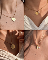 Collier personnalisé – médaille à graver