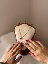 Collier personnalisé – médaille à graver