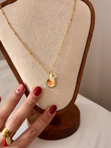 Collier personnalisé – médaille à graver