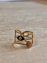 Bagues Œil protecteur- Ajustable en acier Inoxydable