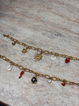 Collier à personnaliser - Aurélie – Chaîne & Pampilles au choix