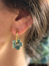 Boucles d’oreilles Fleur en Céramique Mini - 3 coloris