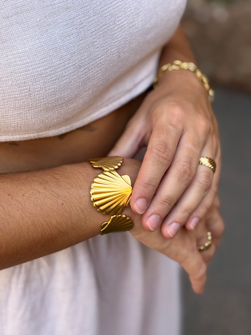 Joncs - Bracelet ajustable en acier inoxydable - 2 modèles