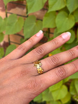 Bagues en acier inoxydable – Étoile de mer, Fleur, Gouttes ou Texturée